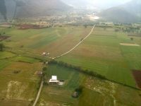 Helicopter parking area